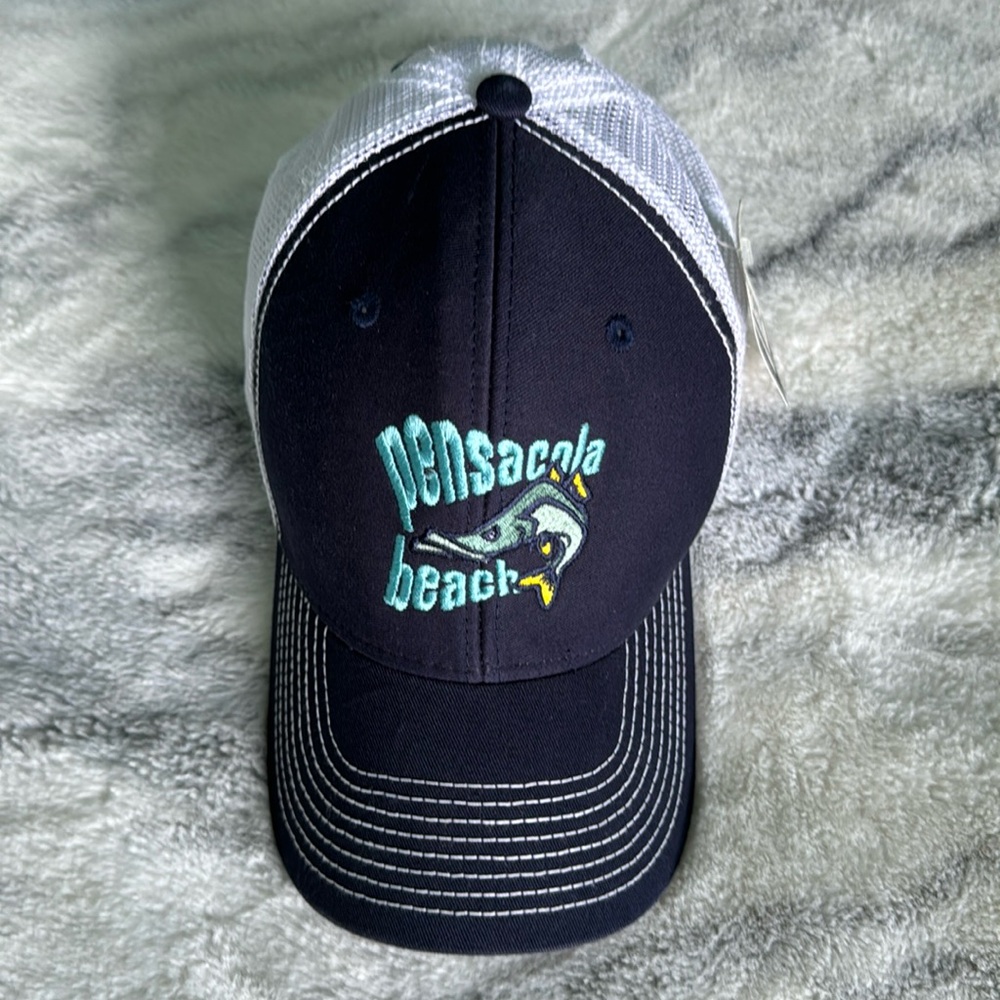 NEW OURAY SPORTSWEAR Pensacola beach Adjustable Snapback Cap